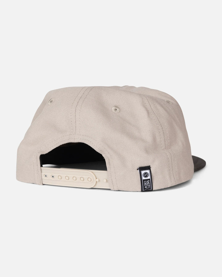 Salty Crew Men's Coastal Snapback - Grey/Tan - Sun Diego Boardshop