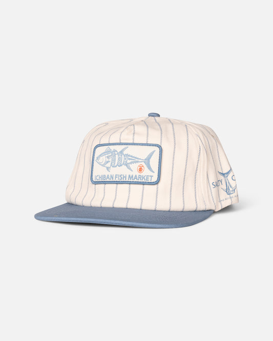 Salty Crew Men's Fish Market Snapback - Off White/Slate - Sun Diego Boardshop