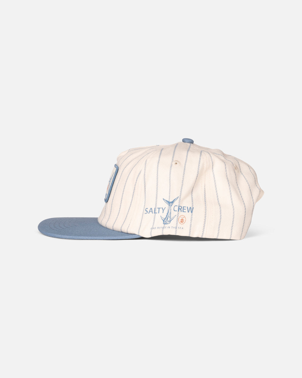Salty Crew Men's Fish Market Snapback - Off White/Slate