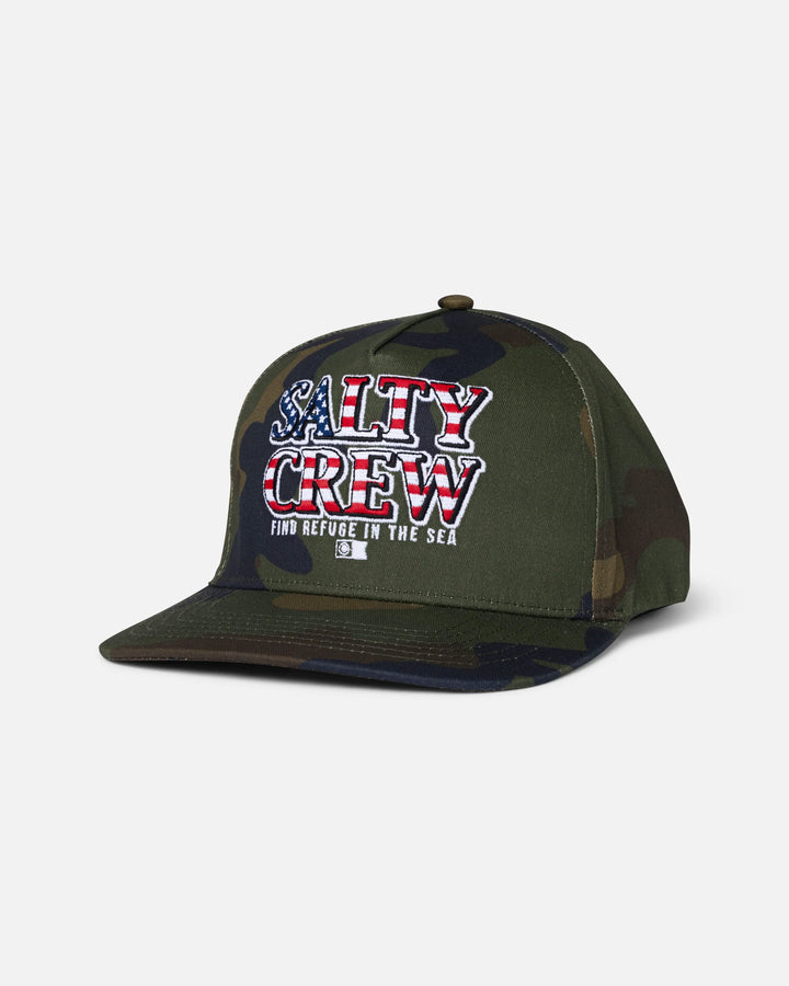 Salty Crew Men's America Optic Trucker - Camo