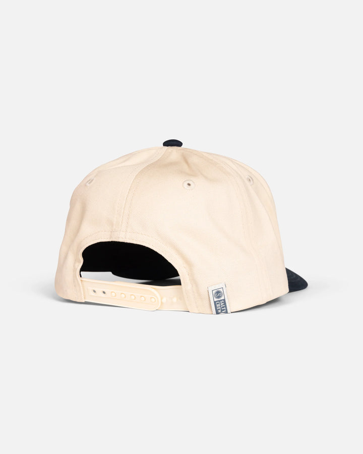 Salty Crew Men's Coordinates Snapback Hat - Off White/Navy