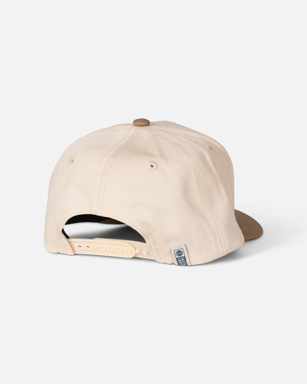 Salty Crew Men's Coordinates Snapback - Off White/Tan - Sun Diego Boardshop
