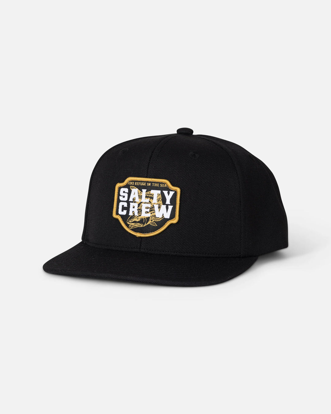 Salty Crew Men's Red Fish Snapback - Black - Sun Diego Boardshop