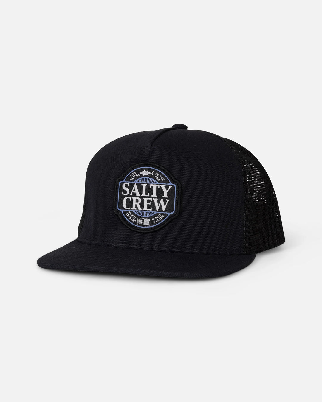 Salty Crew Men's Split Fill Trucker - Black - Sun Diego Boardshop