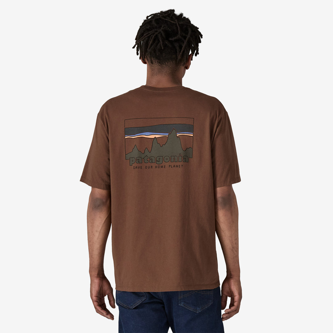 Patagonia Men's '73 Skyline Organic T-Shirt - MOLASSES BROWN - Sun Diego Boardshop