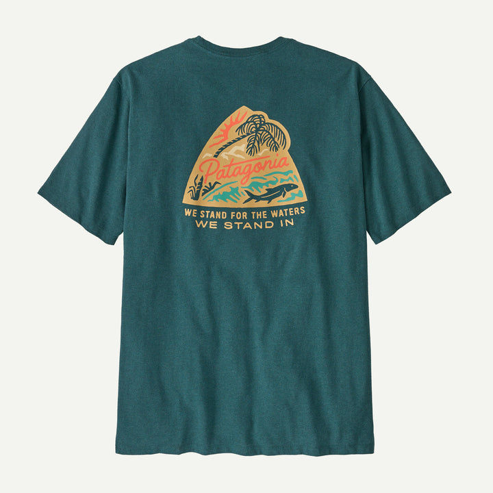 Patagonia Men's Take a Stand Responsibili-Tee - BLUE - Sun Diego Boardshop