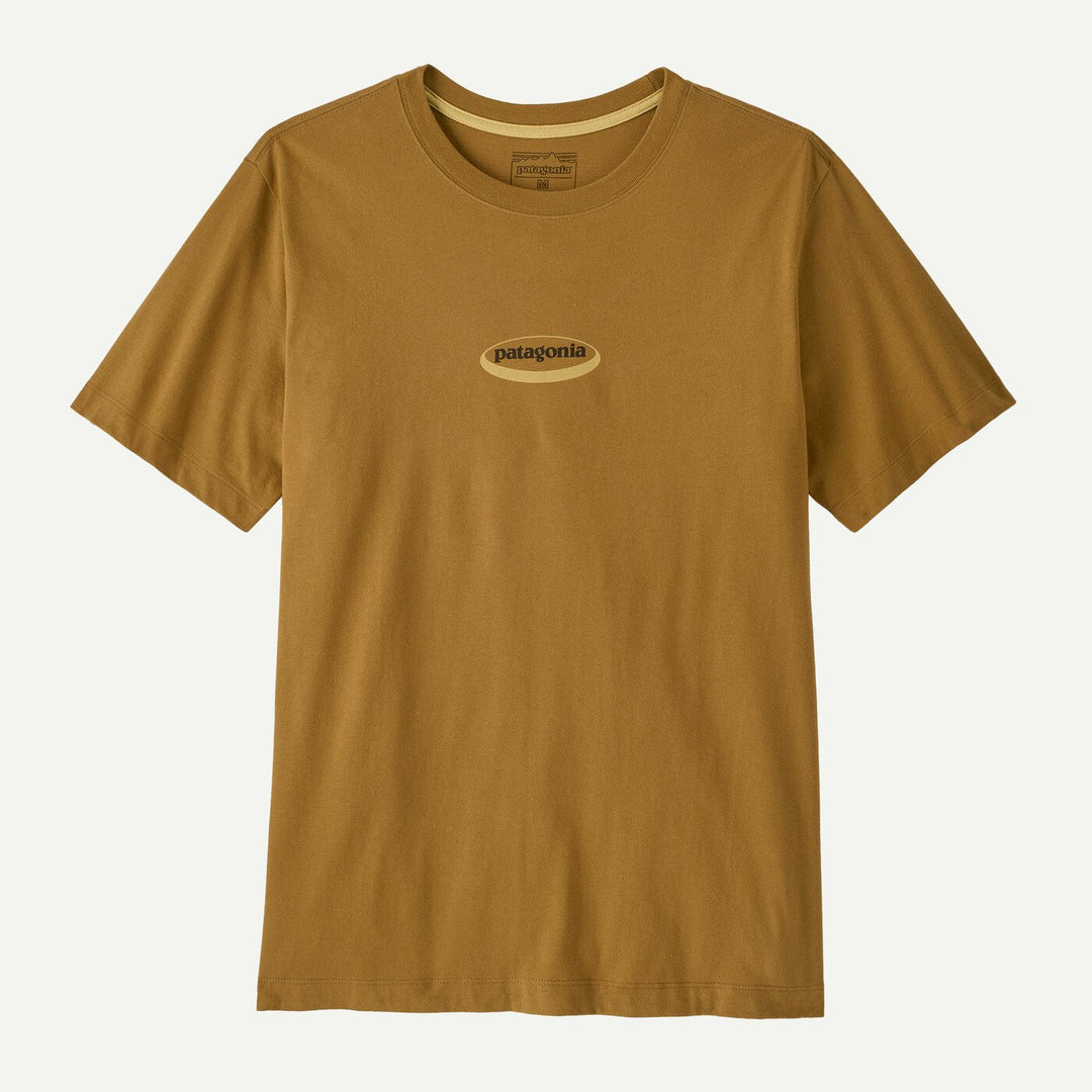 Patagonia Men'S 95 Oz. Short-Sleeve T-Shirt - Bobcat Brown:Sunshine - Sun Diego Boardshop