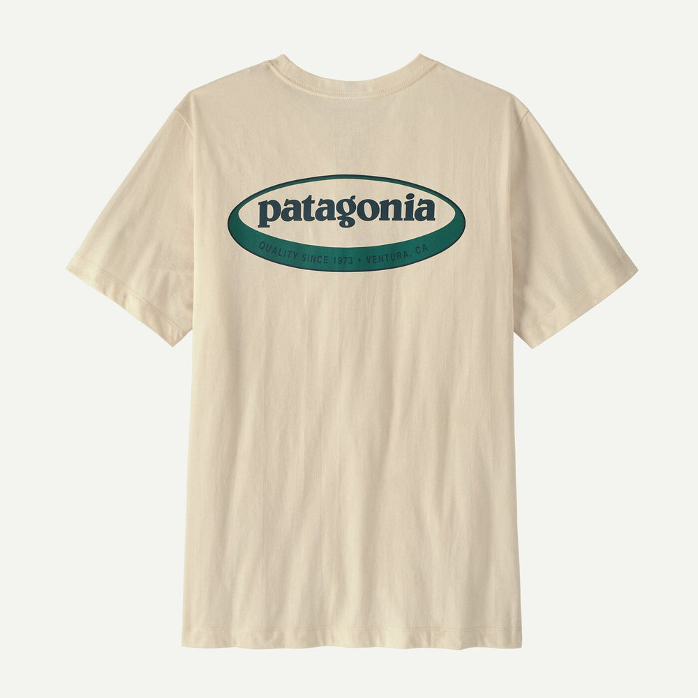Patagonia Men'S 95 Oz. Short-Sleeve T-Shirt - Undyed Natural - Sun Diego Boardshop