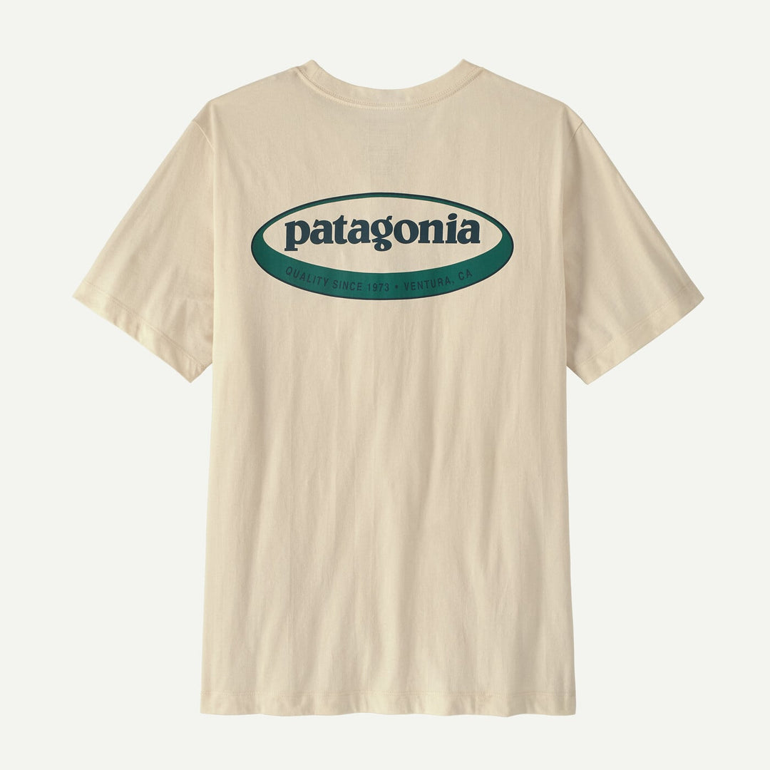 Patagonia Men'S 95 Oz. Short-Sleeve T-Shirt - Undyed Natural - Sun Diego Boardshop