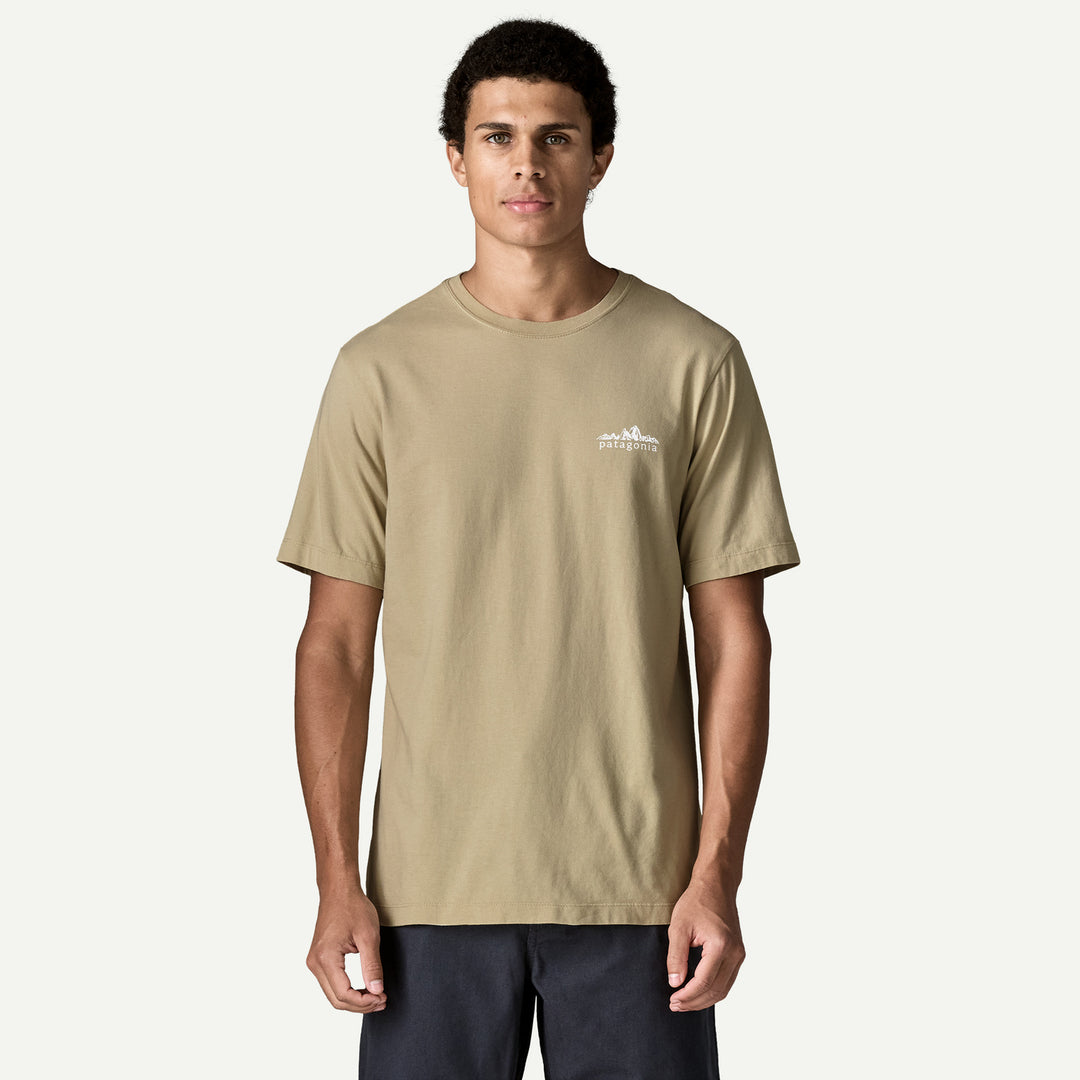Patagonia Men's Fitz Roy Foothills T-Shirt - Weathered Stone - Sun Diego Boardshop