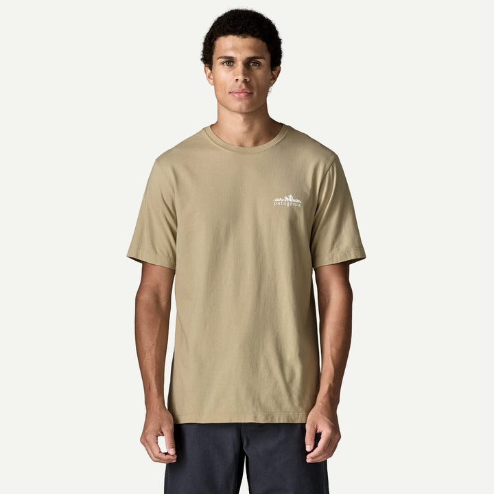 Patagonia Men's Fitz Roy Foothills T-Shirt - Weathered Stone - Sun Diego Boardshop