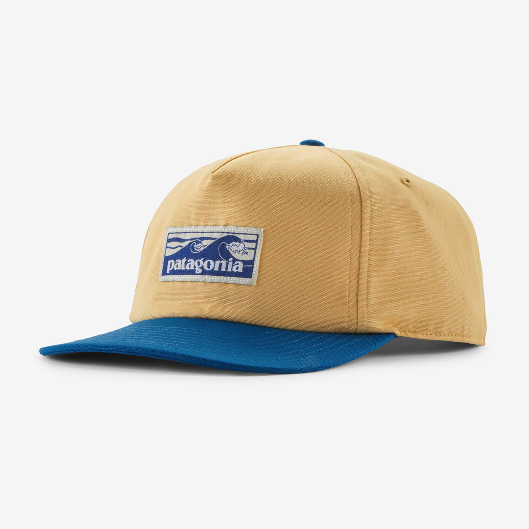 Patagonia Boardshort Label Funfarer Cap - BEESWAX TAN - Sun Diego Boardshop