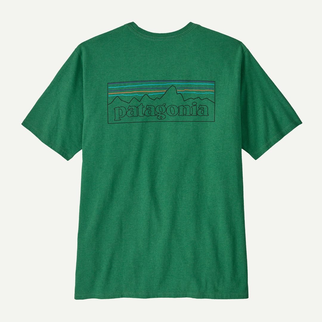 Patagonia Men's P-6 Logo Responsibili-Tee - GREEN - Sun Diego Boardshop