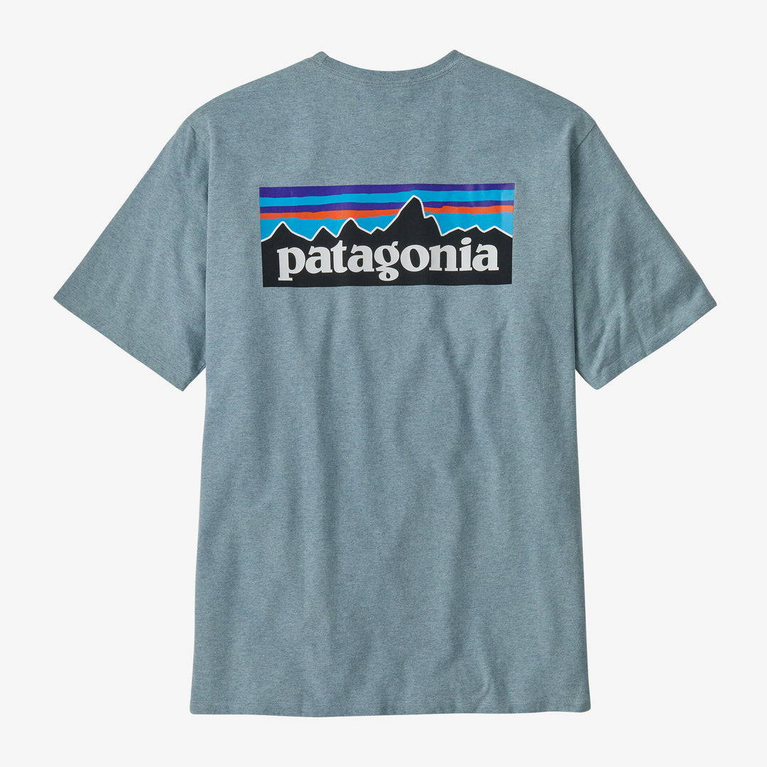 Patagonia Men's P-6 Logo Responsibili-Tee - THERMAL BLUE - Sun Diego Boardshop