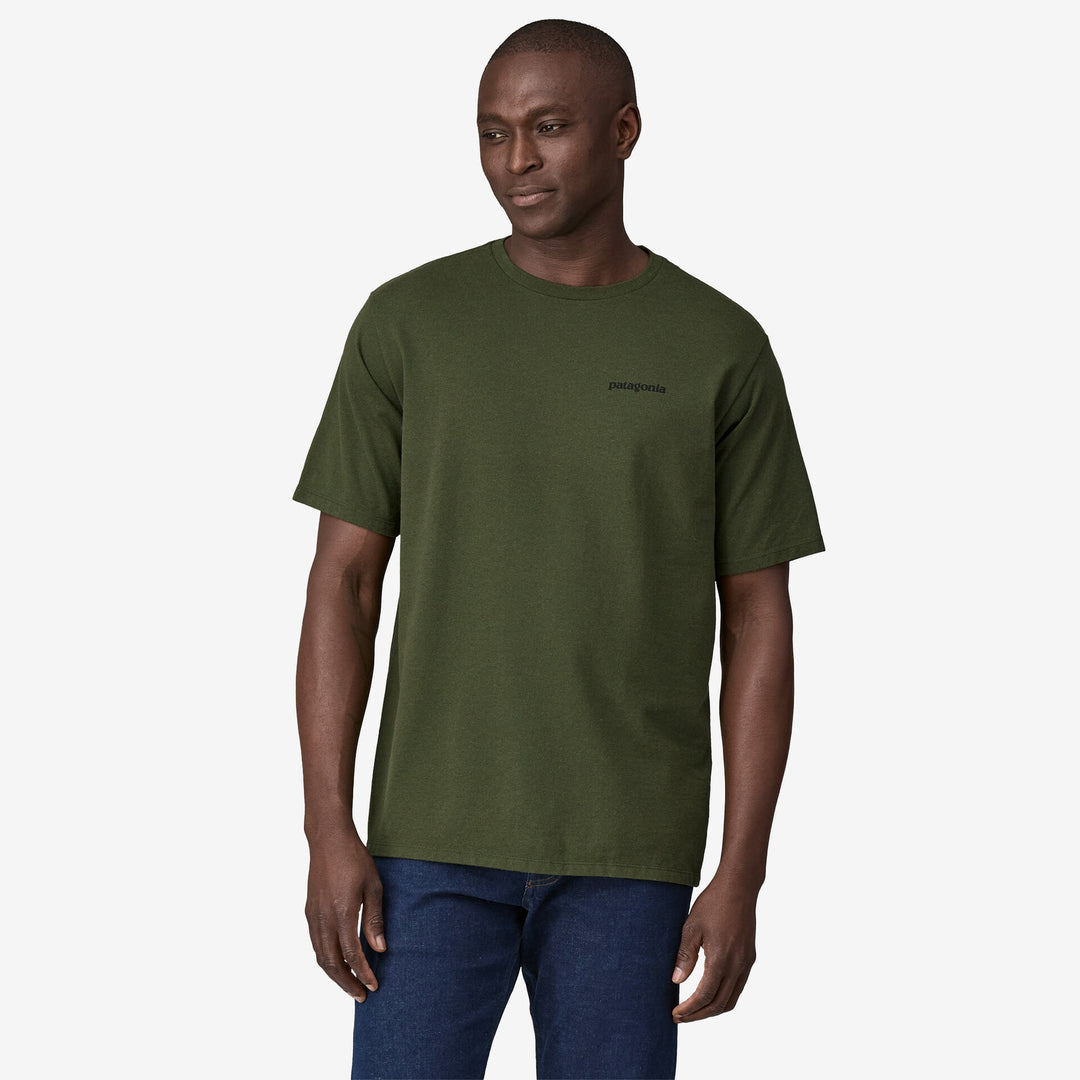 Patagonia Men's P-6 Logo Responsibili-Tee - TORREY PINE GREEN - Sun Diego Boardshop