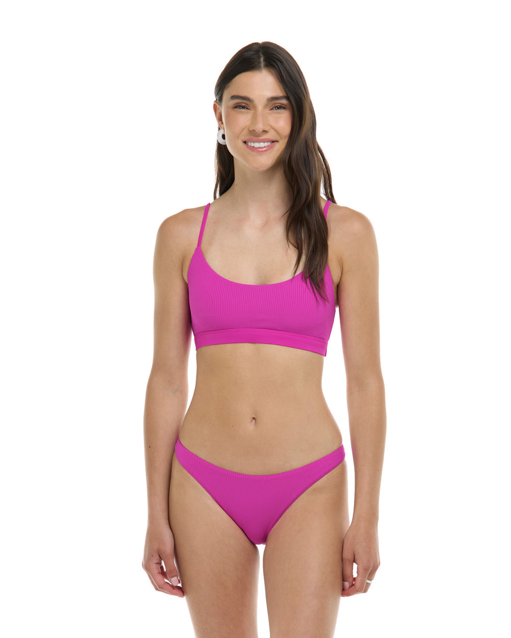 Body Glove Ibiza Aro Bralette Bikini Top - FUCHSIA - Sun Diego Boardshop