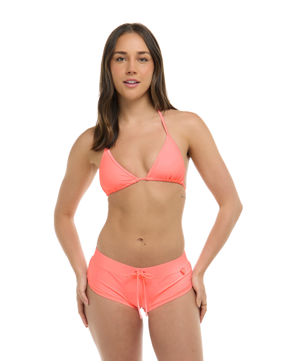 Body Glove Smoothies Dita Triangle Bikini Top - CORAL - Sun Diego Boardshop