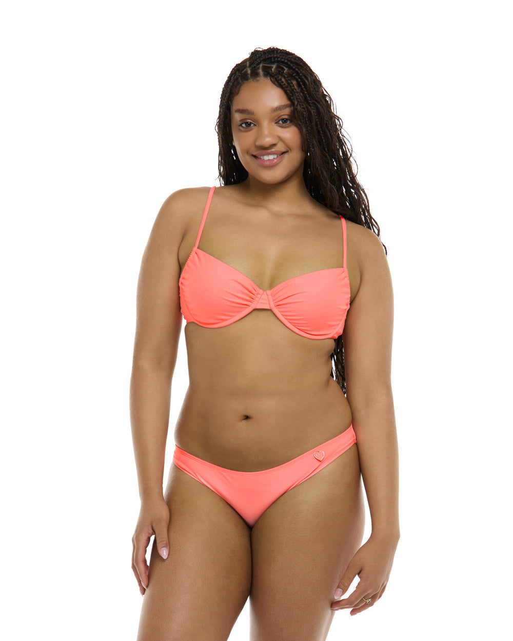 Body Glove Smoothies Alice Underwire Bikini Top - CORAL - Sun Diego Boardshop