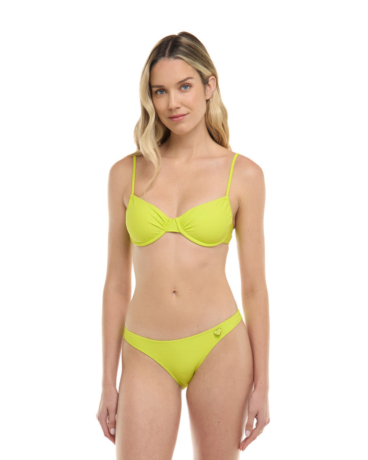 Body Glove Smoothies Alice Underwire Bikini Top - KEY LIME - Sun Diego Boardshop