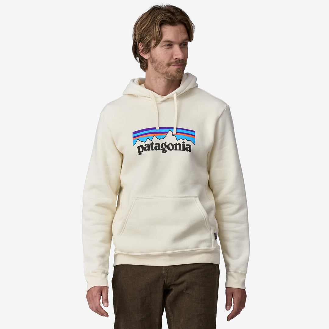 Patagonia P-6 Logo Uprisal Hoody - BIRCH WHITE - Sun Diego Boardshop