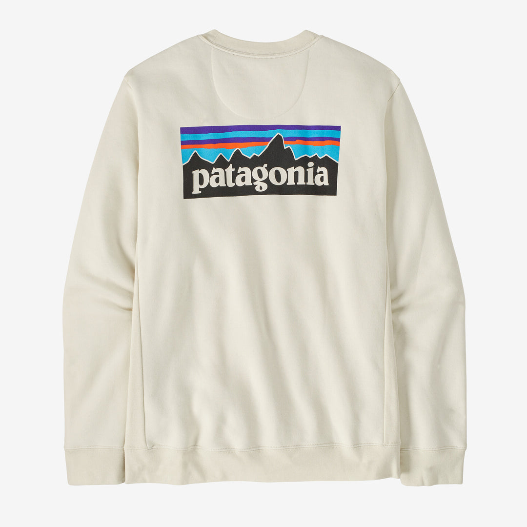 Patagonia P-6 Logo Uprisal Crew Sweatshirt - BIRCH WHITE - Sun Diego Boardshop