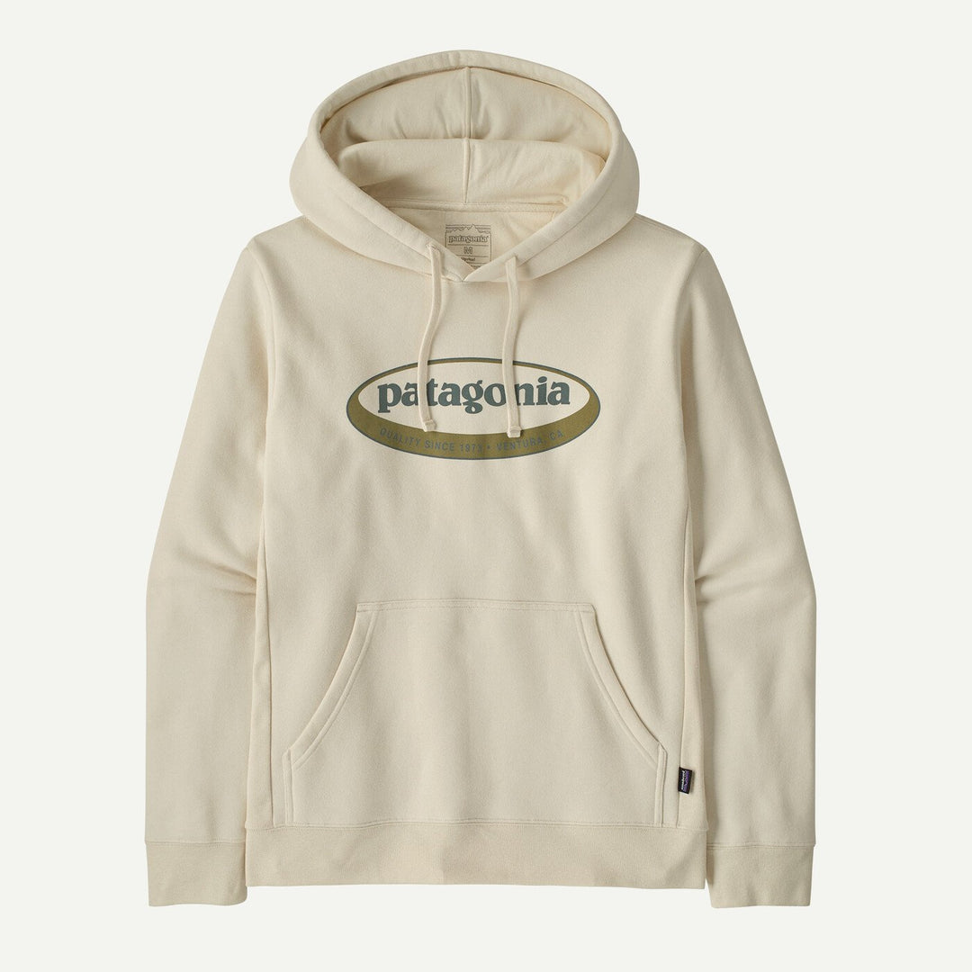 Patagonia Men's 95 Oval Logo Uprisal Hoody - Birch White - Sun Diego Boardshop