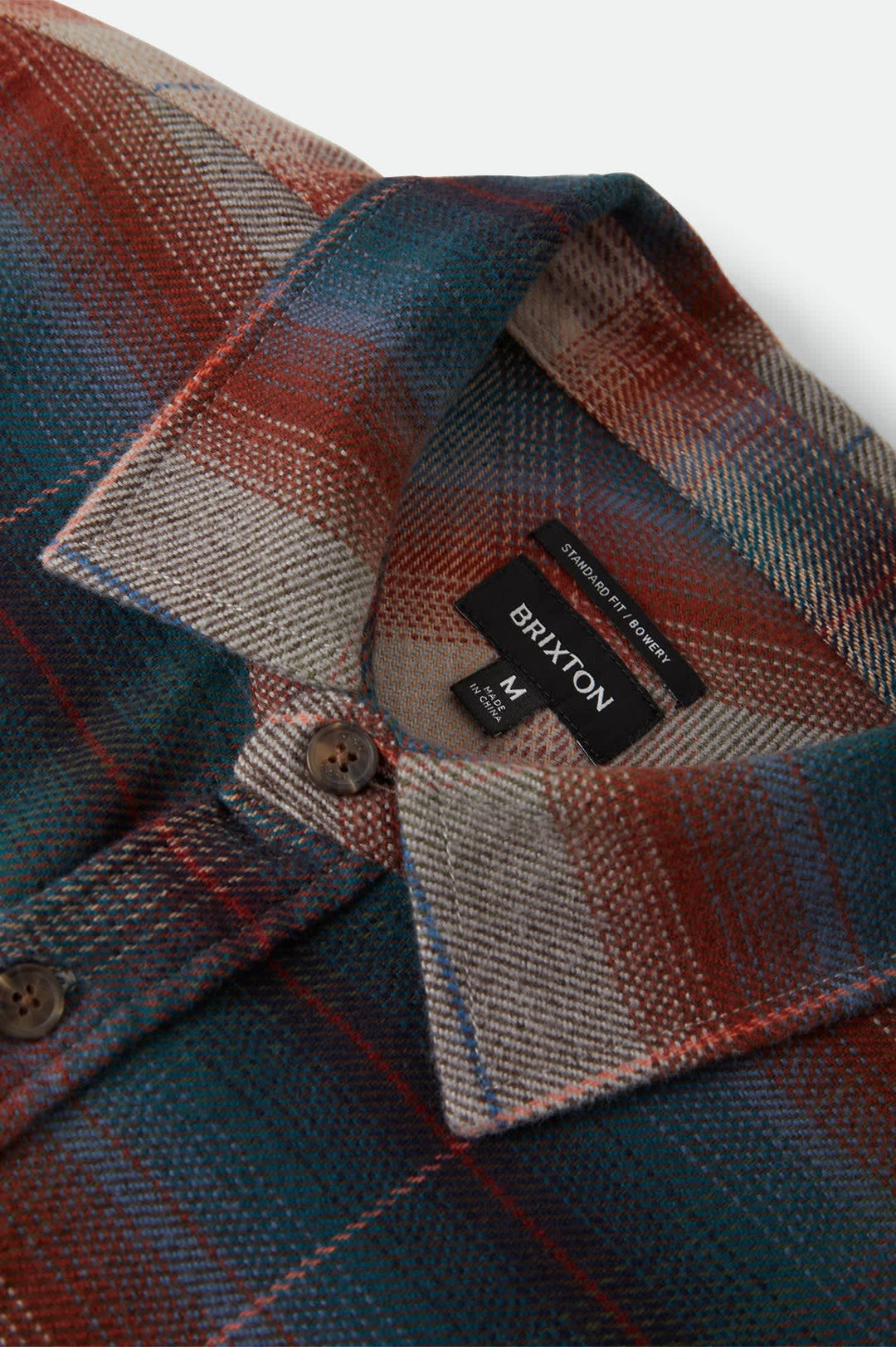 Brixton Men's Bowery Flannel - Multi Shadow - Sun Diego Boardshop