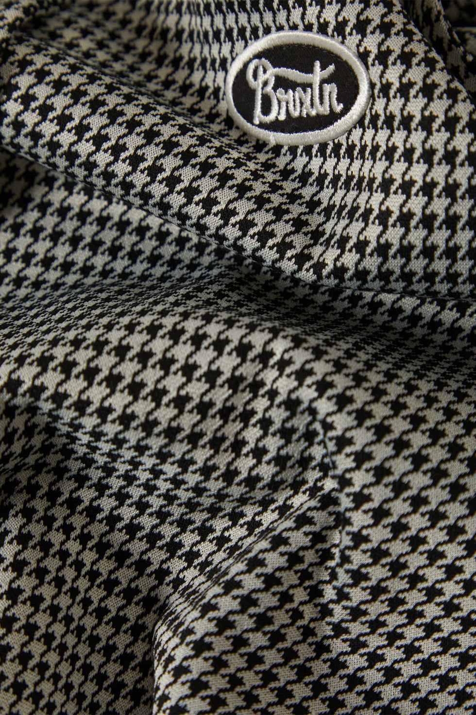 Brixton Houndstooth Leisure Vest - Winter White/Black - Sun Diego Boardshop