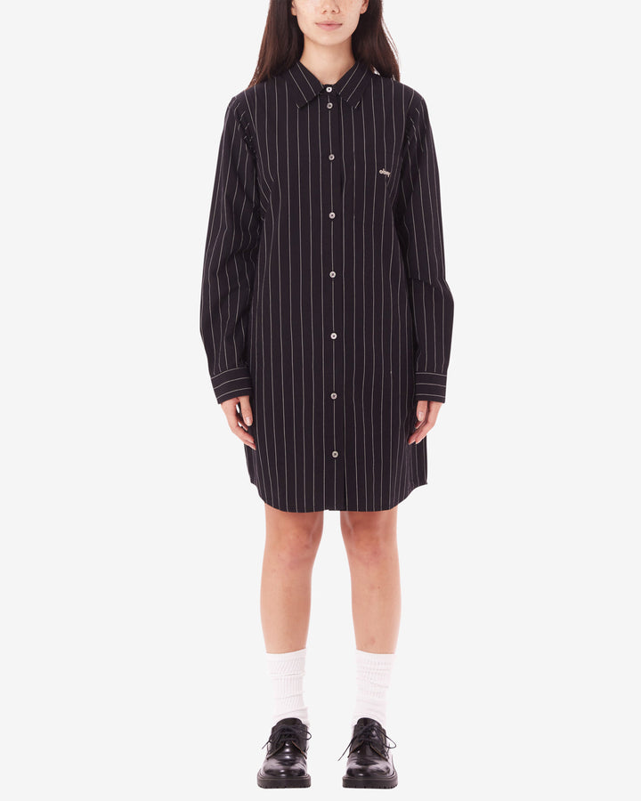 Obey TRINITY SHIRT DRESS - DIGITAL BLACK MULTI - Sun Diego Boardshop