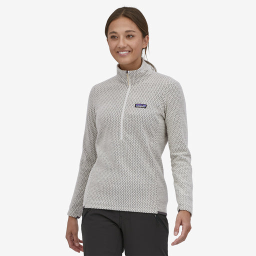 Patagonia Women's R1 Air Zip-Neck - WOOL WHITE - Sun Diego Boardshop