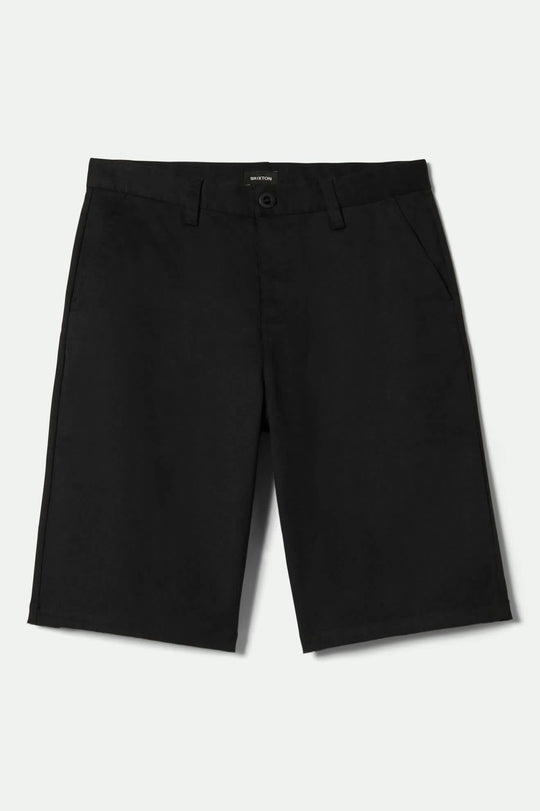 Brixton Choice Chino Baggy Short - Black - Sun Diego Boardshop