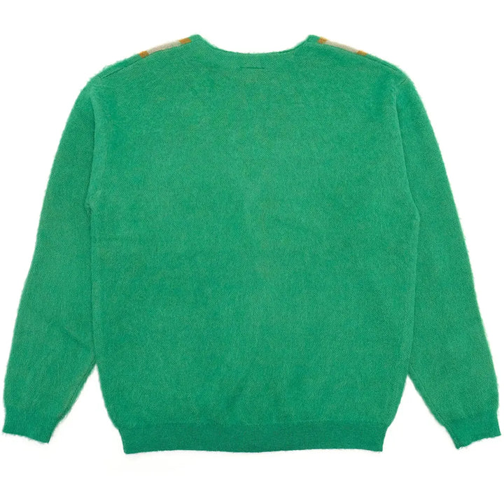 Students Golf Ellis Mohair Cardigan - GREEN - Sun Diego Boardshop