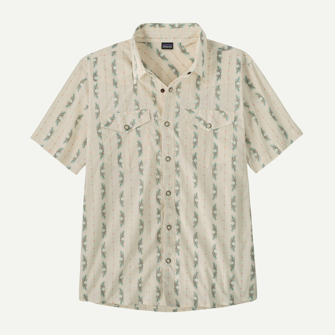 Mens Go To Western Shirt Lowlands Natural