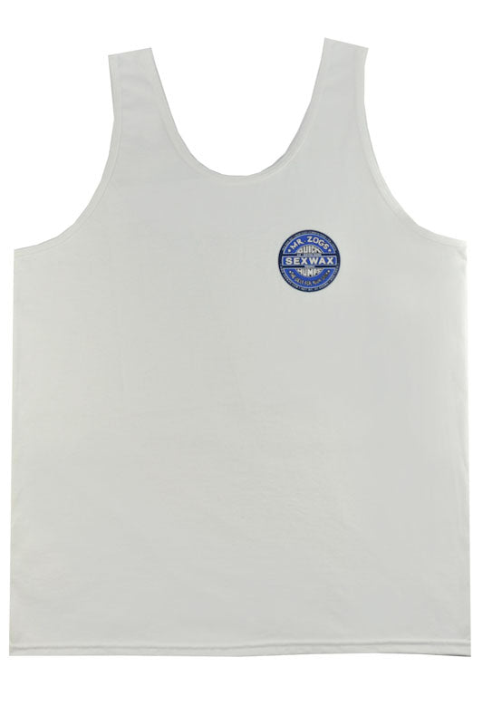 ZOG INDUSTRIES SEXWAX QUICK HUMPS Tank - White - Sun Diego Boardshop