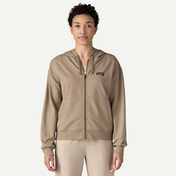 Patagonia Women's Ahnya Full-Zip Hoody - SEABIRD GREY - Sun Diego Boardshop