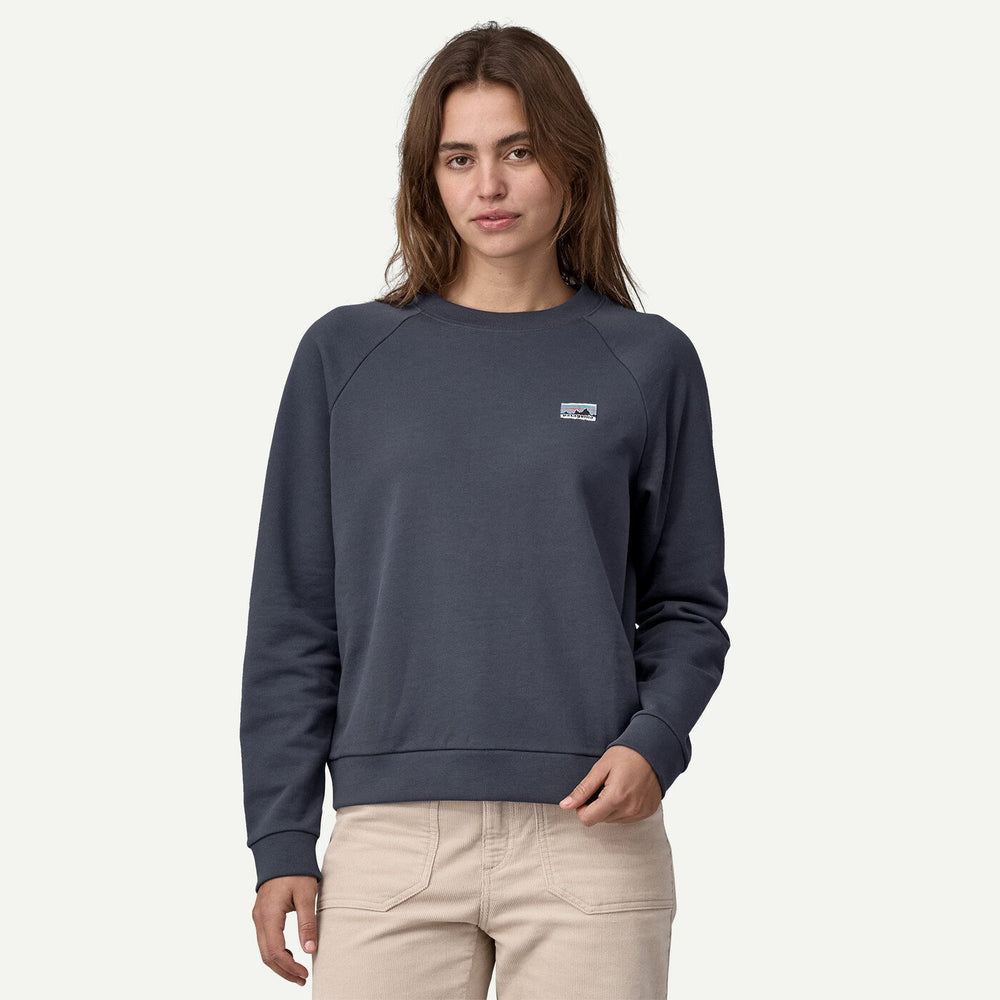 Patagonia Girls Regenerative Organic Certified Cotton Essential Top - Smolder Blue Smdb - Sun Diego Boardshop