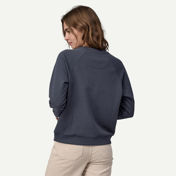 Patagonia Girls Regenerative Organic Certified Cotton Essential Top - Smolder Blue Smdb - Sun Diego Boardshop