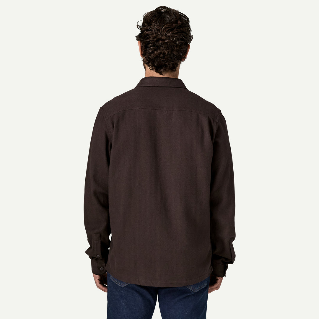Patagonia Men's Fjord Flannel Shirt - Mirror Weave: Den Brown - Sun Diego Boardshop