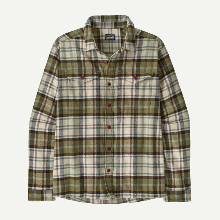 Patagonia Men's Fjord Flannel Shirt - Rising Storm: Weathered Stone - Sun Diego Boardshop