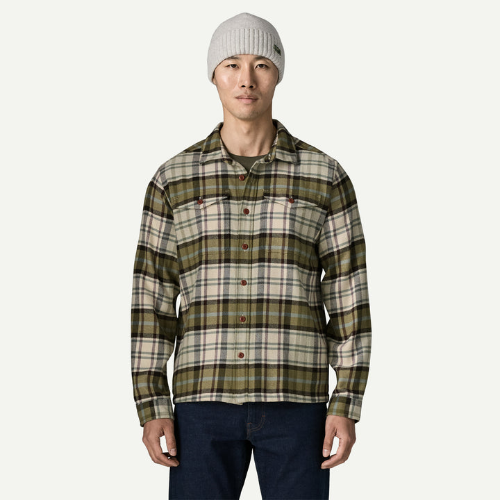 Patagonia Men's Fjord Flannel Shirt - Rising Storm: Weathered Stone - Sun Diego Boardshop