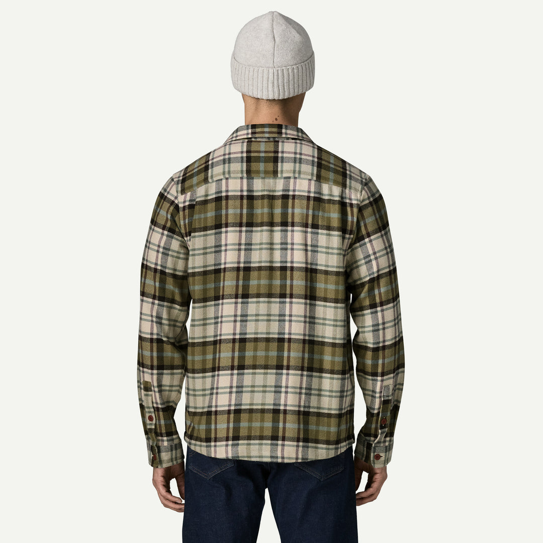 Patagonia Men's Fjord Flannel Shirt - Rising Storm: Weathered Stone - Sun Diego Boardshop