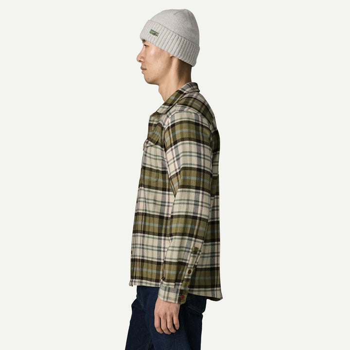 Patagonia Men's Fjord Flannel Shirt - Rising Storm: Weathered Stone - Sun Diego Boardshop
