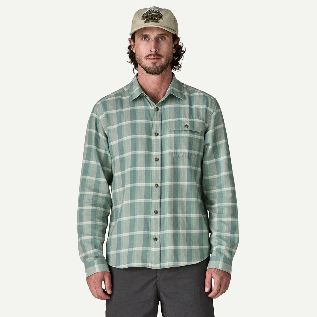 Patagonia Men'S In Conversion Lightweight Fjord Flannel Shirt - Marine Layer:Blue Sage - Sun Diego Boardshop
