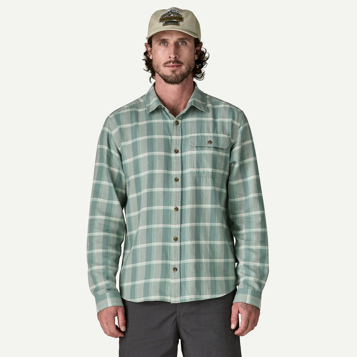 Patagonia Men'S In Conversion Lightweight Fjord Flannel Shirt - Marine Layer:Blue Sage - Sun Diego Boardshop