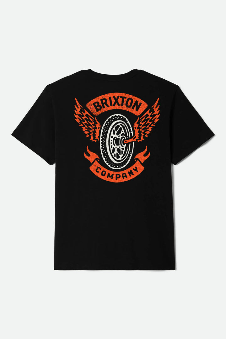 Brixton Payson Tailored T-Shirt - Black