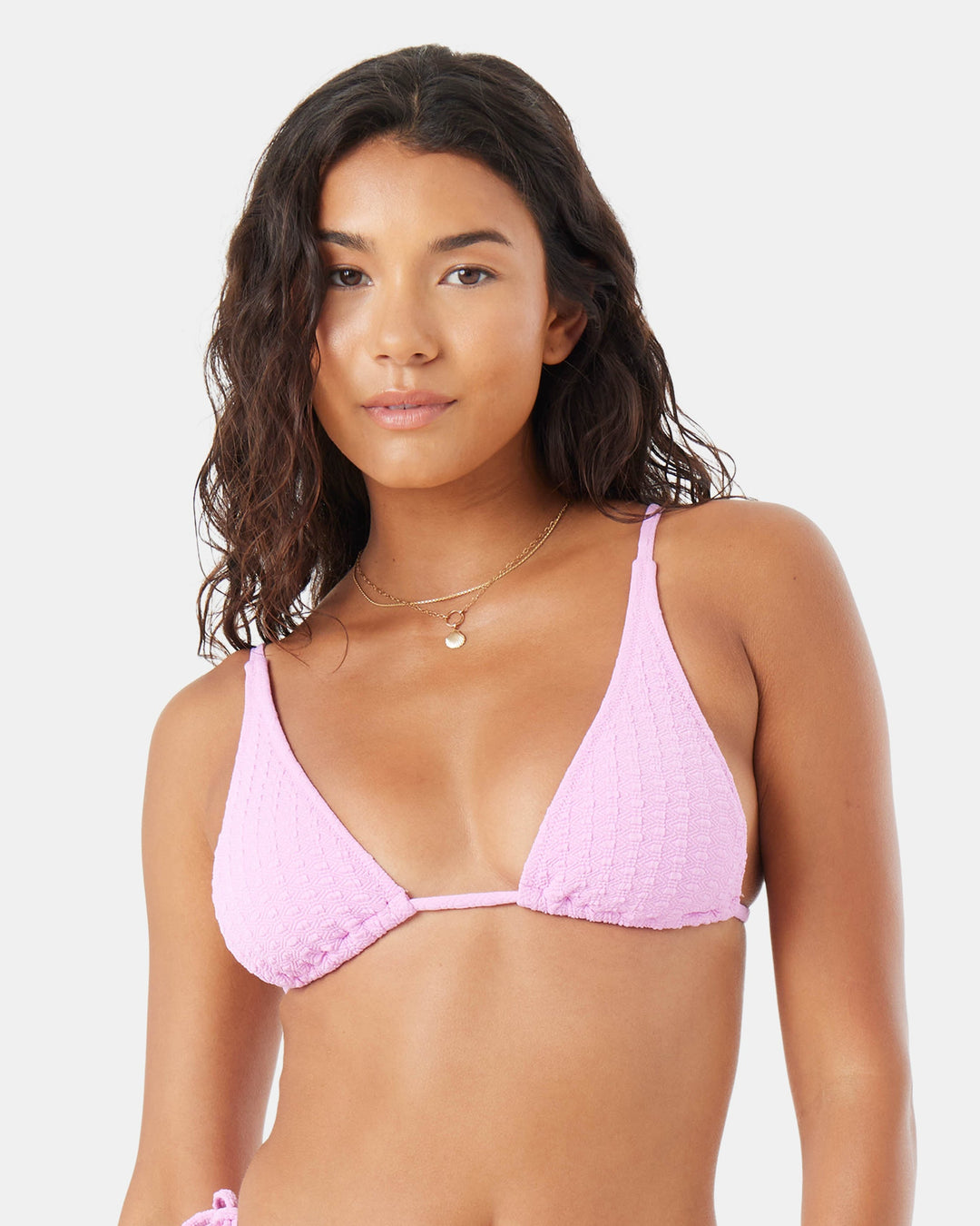 Roxy Haleiwa Built Up Triangle Bikini Top - Lilac Lil - Sun Diego Boardshop