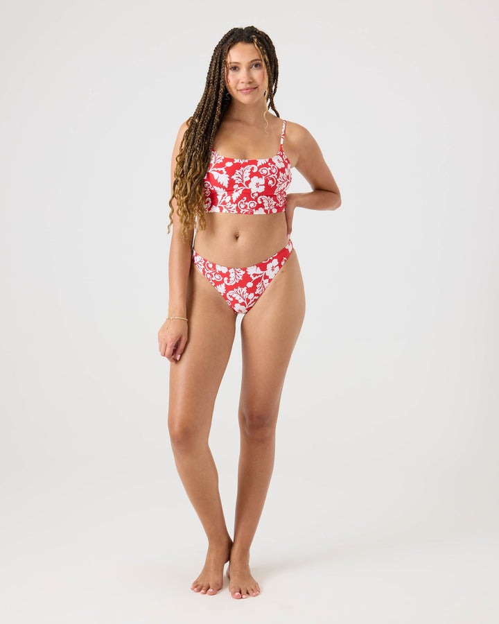 Roxy Women's Days Of Summer Tank Top - Ivory Red - Sun Diego Boardshop