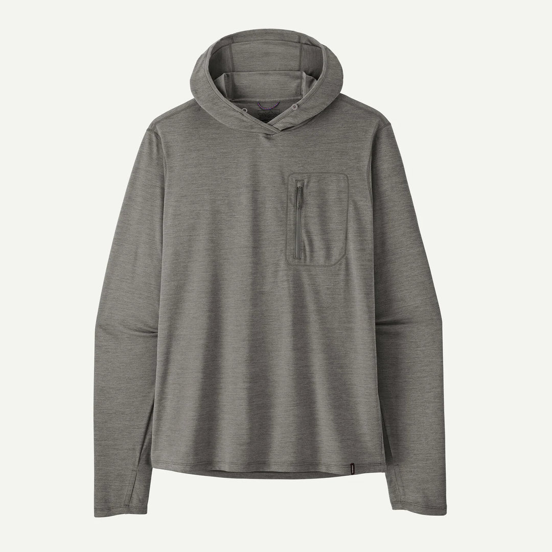 Patagonia Men's Capilene Cool Sun Hoody - Forge Grey- Noble Grey X-Dye - Sun Diego Boardshop