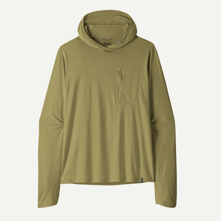 Patagonia Men's Capilene Cool Sun Hoody - Gumtree Green- Light Gumtree Green X-Dye - Sun Diego Boardshop