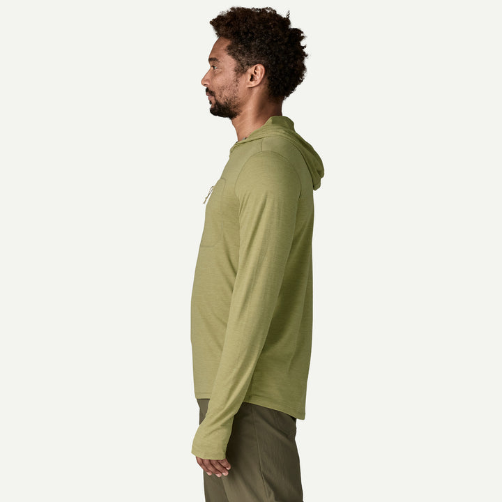 Patagonia Men's Capilene Cool Sun Hoody - Gumtree Green- Light Gumtree Green X-Dye - Sun Diego Boardshop